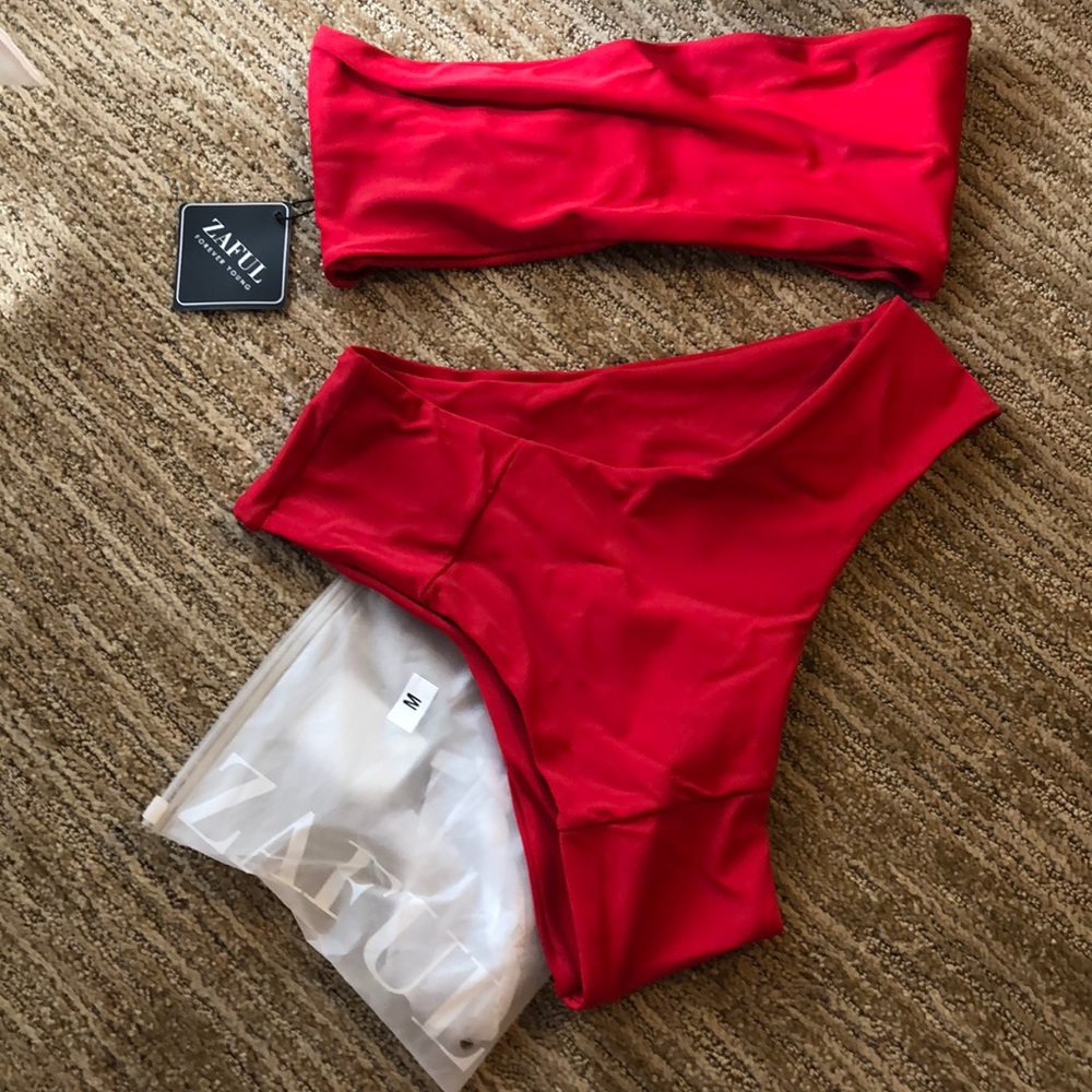 Red bikini